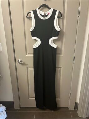 STAUD | Dresses | Staud Navy Halter Dress | Poshmark